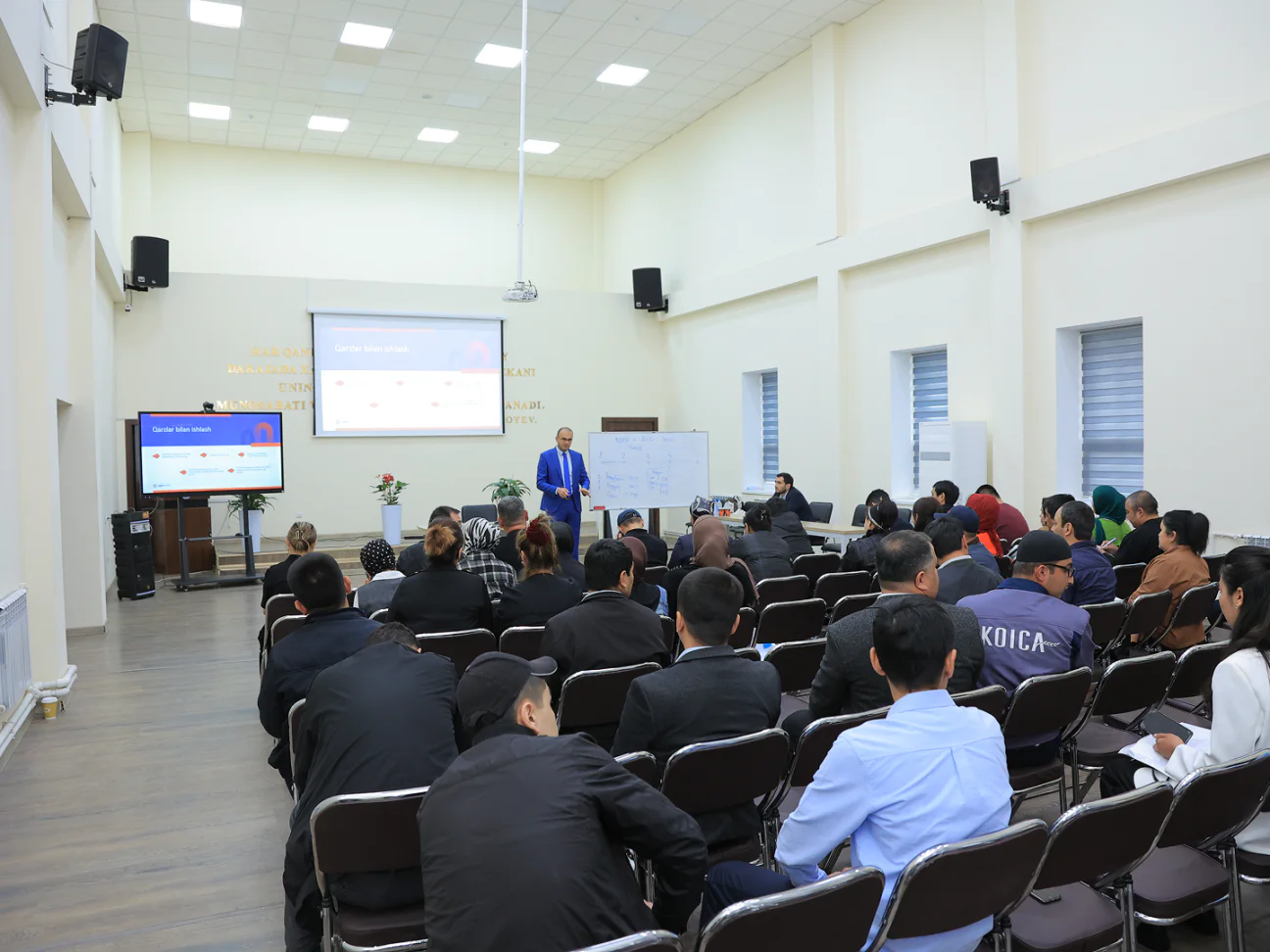 Семинар по финансовой грамотности для клиентов agat credit в Фергане